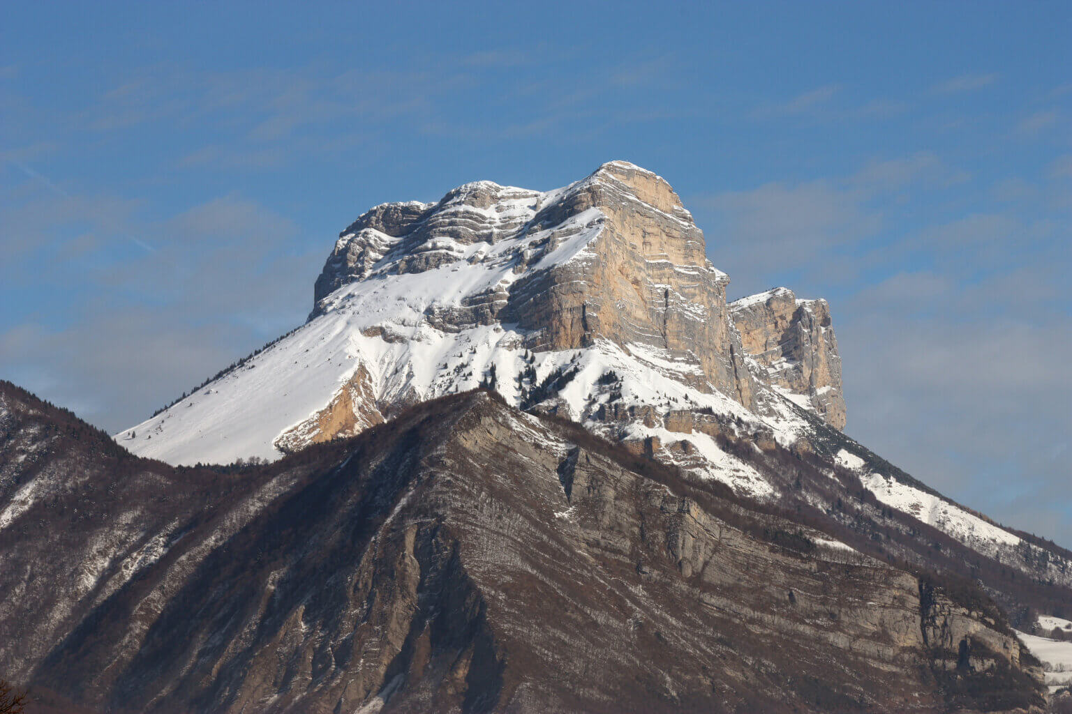 photo de la dent de crolles montagne
